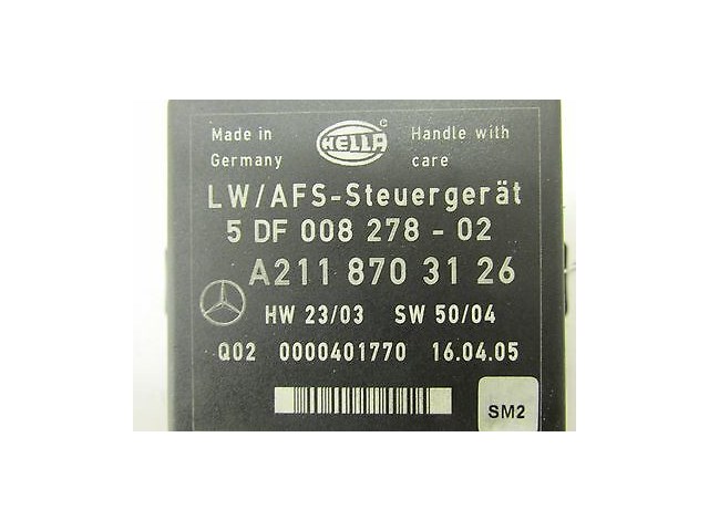 2006-2009 MERCEDES CLS500 W219 OEM HEADLIGHT LEVELING MODULE HEADLAMP HELLA