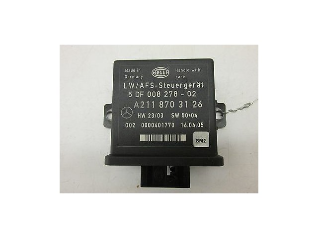 2006-2009 MERCEDES CLS500 W219 OEM HEADLIGHT LEVELING MODULE HEADLAMP HELLA