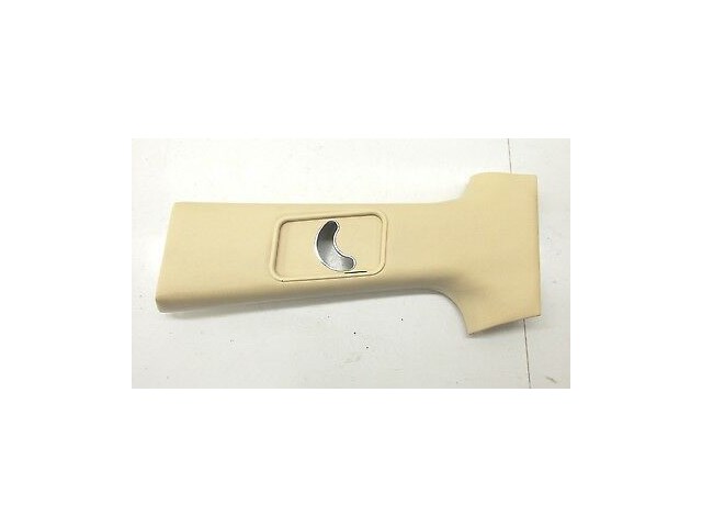 1998-2004 BENTLEY ARNAGE OEM LEFT SIDE UPPER B PILLAR COVER TRIM BARLEY LEATHER 
