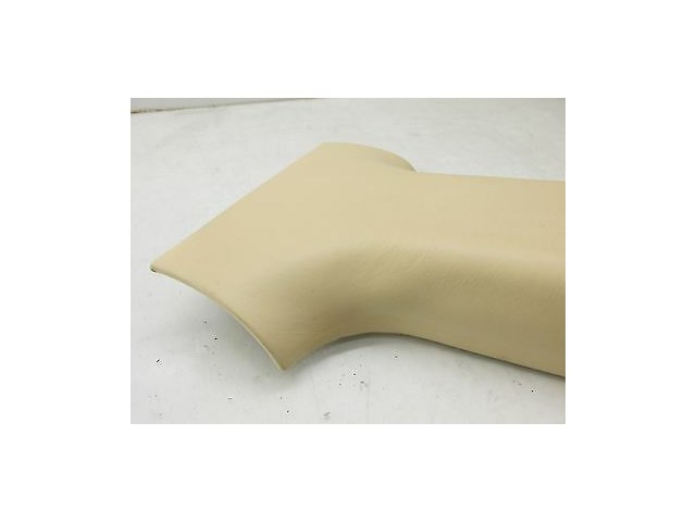 1998-2004 BENTLEY ARNAGE OEM LEFT SIDE UPPER B PILLAR COVER TRIM BARLEY LEATHER 
