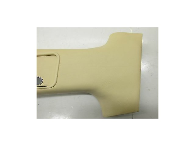 1998-2004 BENTLEY ARNAGE OEM LEFT SIDE UPPER B PILLAR COVER TRIM BARLEY LEATHER 