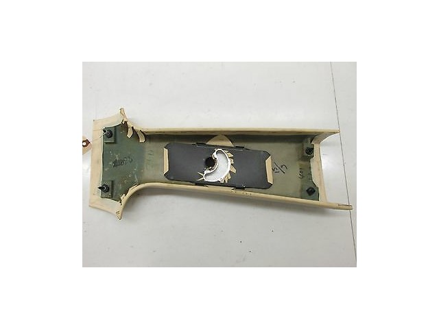 1998-2004 BENTLEY ARNAGE OEM LEFT SIDE UPPER B PILLAR COVER TRIM BARLEY LEATHER 