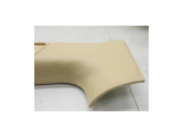 1998-2004 BENTLEY ARNAGE OEM LEFT SIDE UPPER B PILLAR COVER TRIM BARLEY LEATHER 