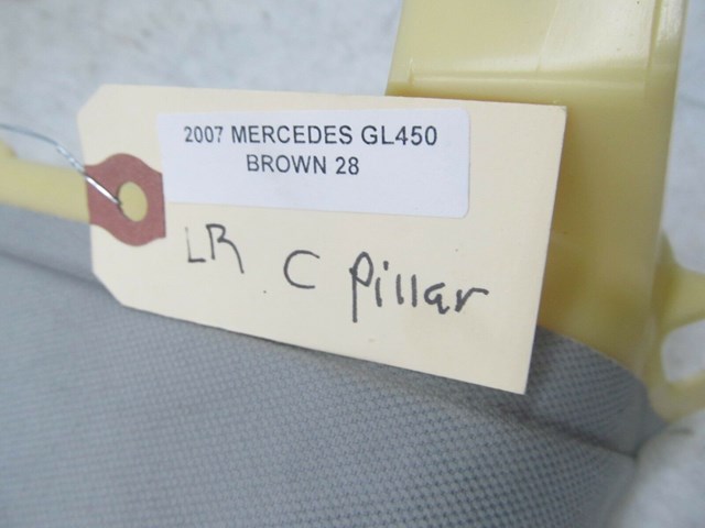 2007-2012 MERCEDES GL450 X164 OEM LEFT REAR DRIVER SIDE C PILLAR A1646902225 