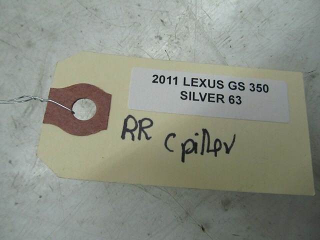 2007-2011 LEXUS GS350 OEM RIGHT REAR C PILLAR COVER PANEL 