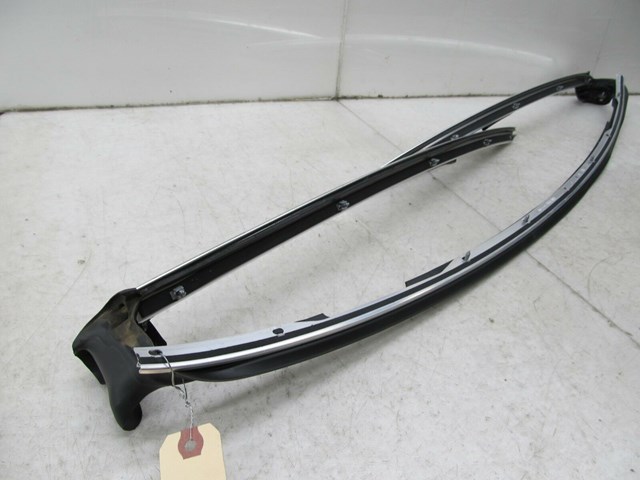  2009-2013 BMW 328i E93 LCI OEM FRONT WINDSHIELD ROOF CHROME TRIM 