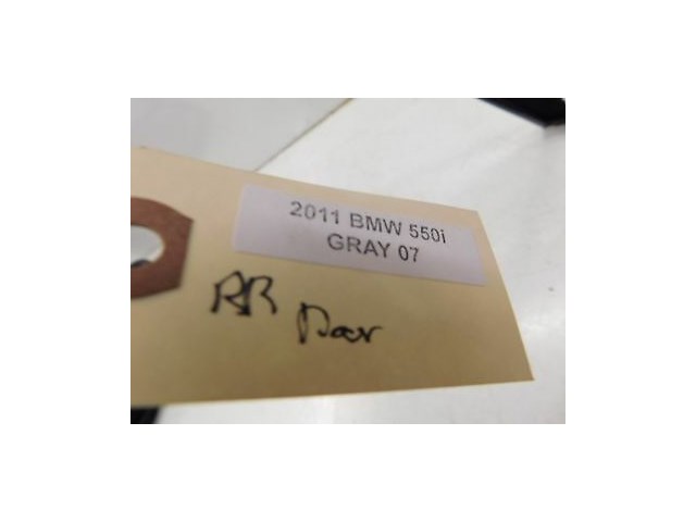 2011-2013 BMW 550i 535i F10 OEM RIGHT REAR DOOR WINDOW TRIM SEAL WEATHERSTRIP