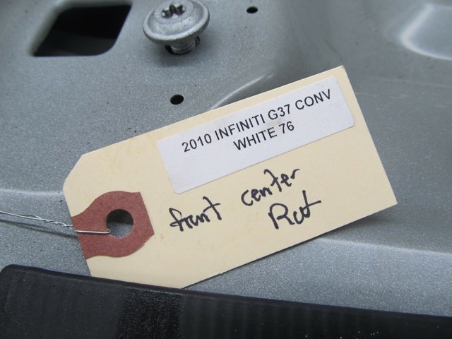 2009-2013 INFINITI G37 CONVERTIBLE OEM FRONT CENTER ROOF HARDTOP 