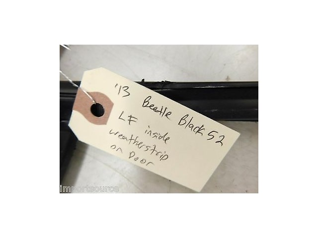 2012-2015 VOLKSWAGEN BEETLE A5 COUPE OEM LEFT DOOR INTERIOR SEAL WEATHERSTRIP