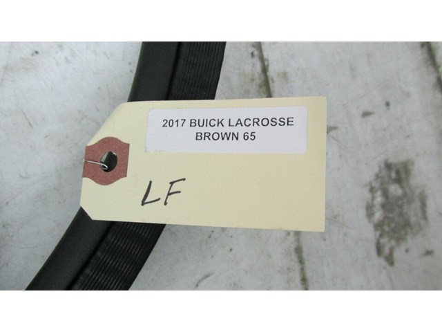 2017-2019 BUICK LACROSSE OEM LEFT FRONT DOOR ON BODY WEATHERSTRIP SEAL      