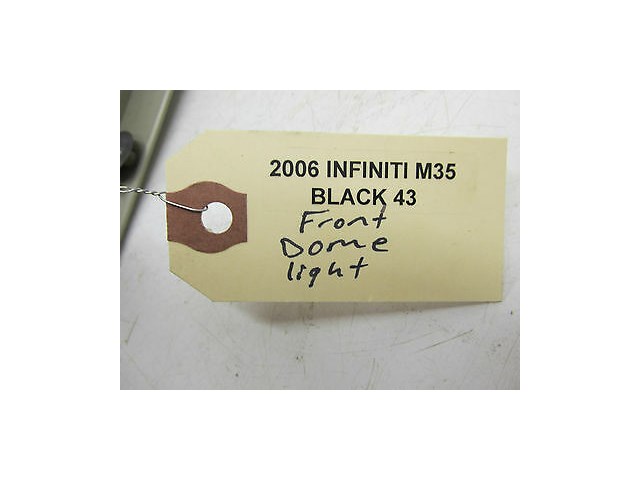 2006-2009 INFINITI M35 OEM CENTER FRONT ROOF DOME/ MAP LIGHT SUNGLASS HOLDER