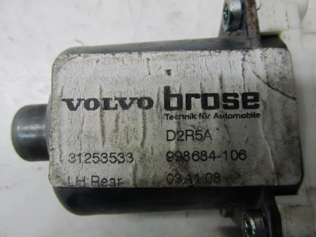 2006-2013 VOLVO C70 T5 OEM LEFT REAR DRIVER SIDE QUARTER WINDOW MOTOR 31253533