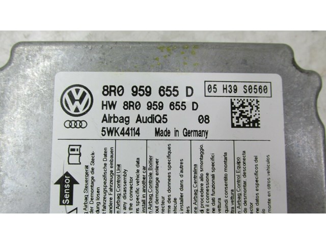  AUDI Q5 8R OEM AIRBAG CONTROL COMPUTER MODULE 