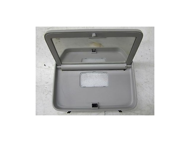 2007-2009 MERCEDES S600 W221 OEM RIGHT REAR ROOF VANITY MIRROR ALCANTARA GRAY