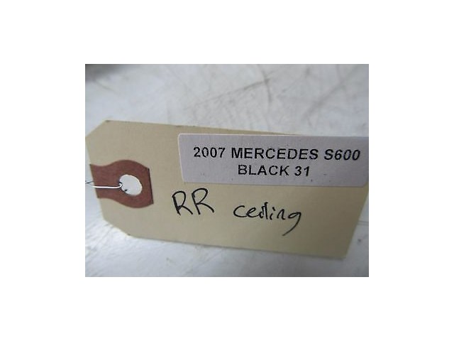 2007-2009 MERCEDES S600 W221 OEM RIGHT REAR ROOF VANITY MIRROR ALCANTARA GRAY