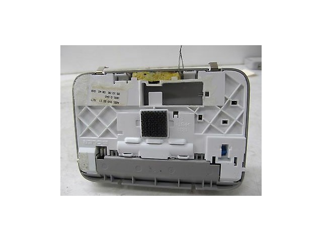 2007-2009 MERCEDES S600 W221 OEM RIGHT REAR ROOF VANITY MIRROR ALCANTARA GRAY