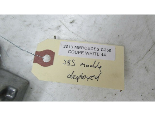 2012-2015 MERCEDES C250 COUPE W204 OEM SRS AIRBAG CONTROL MODULE 