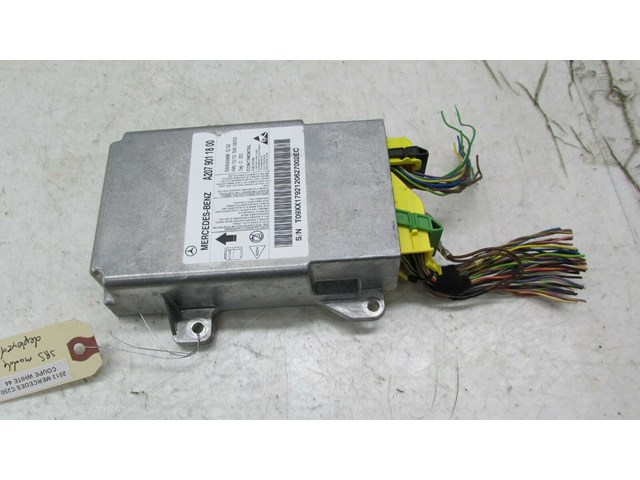 2012-2015 MERCEDES C250 COUPE W204 OEM SRS AIRBAG CONTROL MODULE 