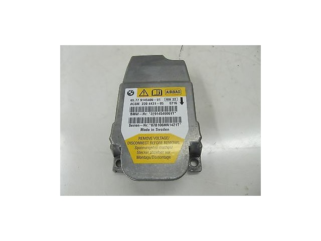 2006-2010 BMW M6 E63 OEM AIRBAG CONTROL UNIT AIR BAG SENSOR MODULE SRS COMPUTER