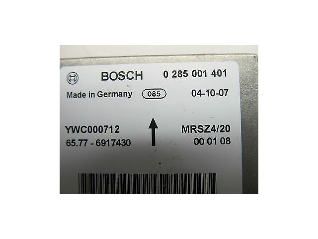 2003-2005 RANGE ROVER HSE L322 OEM AIR BAG AIRBAG CONTROL MODULE COMPUTER BOSCH