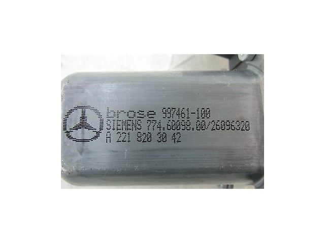 2007-2009 MERCEDES S600 W221 OEM RIGHT REAR PASSENGER SIDE  DOOR WINDOW MOTOR 