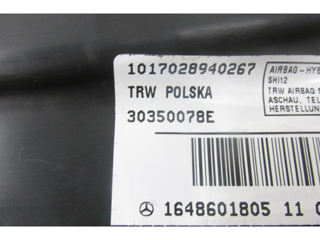 2007-2012 MERCEDES GL450 X164 OEM RIGHT FRONT PASSENGER SIDE SEAT AIRBAG