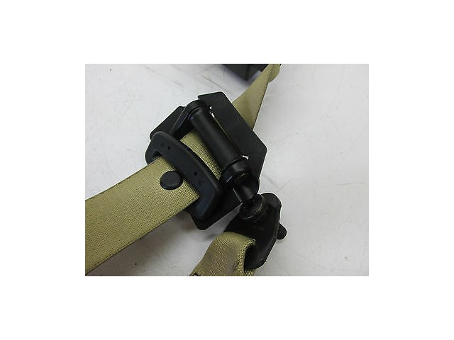 2002-2004 BMW 745LI E66 OEM RIGHT PASSENGER FRONT SEAT SAFETY BELT SEATBELT TAN