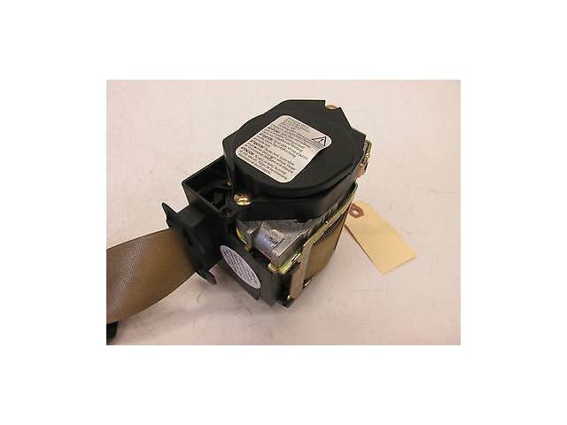 2002-2004 BMW 745LI E66 OEM RIGHT PASSENGER FRONT SEAT SAFETY BELT SEATBELT TAN