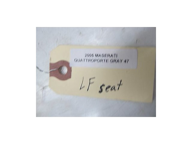 2004-2008 MASERATI QUATTROPORTE M139 OEM LEFT FRONT DRIVER SEAT AIRBAG 