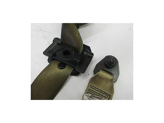 2002-2004 BMW 745LI E66 OEM LEFT DRIVER FRONT SEAT SAFETY BELT SEATBELT TAN