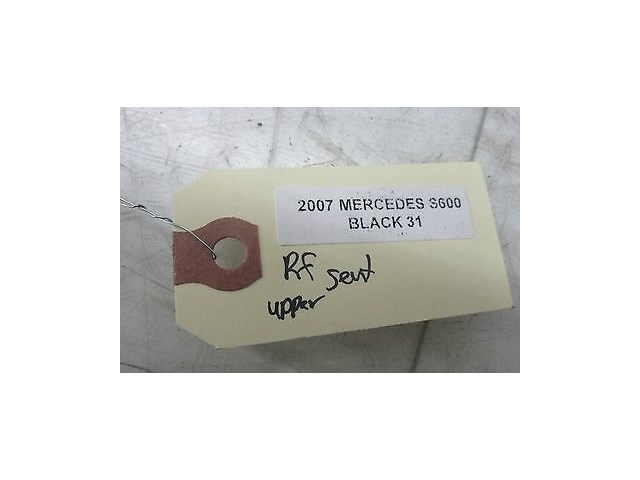 2007-2009 MERCEDES S600 W221 OEM RIGHT FRONT PASSENGER SIDE SEAT AIRBAG SYSTEM 