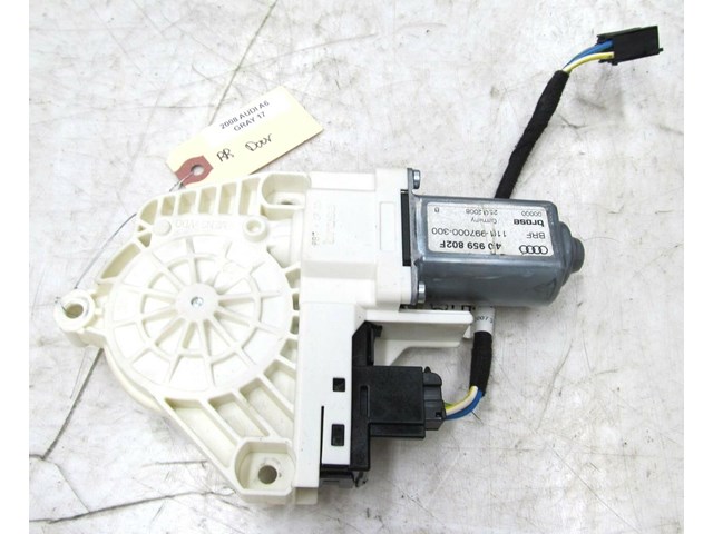2005-2008 AUDI A6 C6 OEM RIGHT REAR PASSENGER SIDE DOOR WINDOW MOTOR 