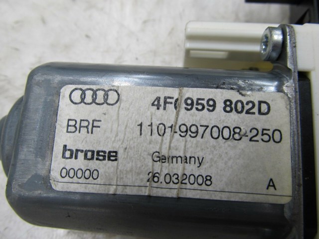 2005-2008 AUDI A6 C6 OEM RIGHT FRONT PASSENGER SIDE DOOR WINDOW MOTOR 
