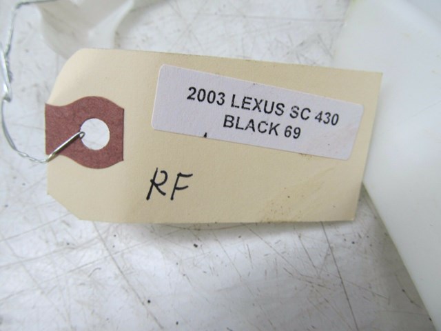  2002-2010 LEXUS SC430 Z40 OEM LEFT FRONT DRIVER SIDE A PILLAR LEATHER COVER