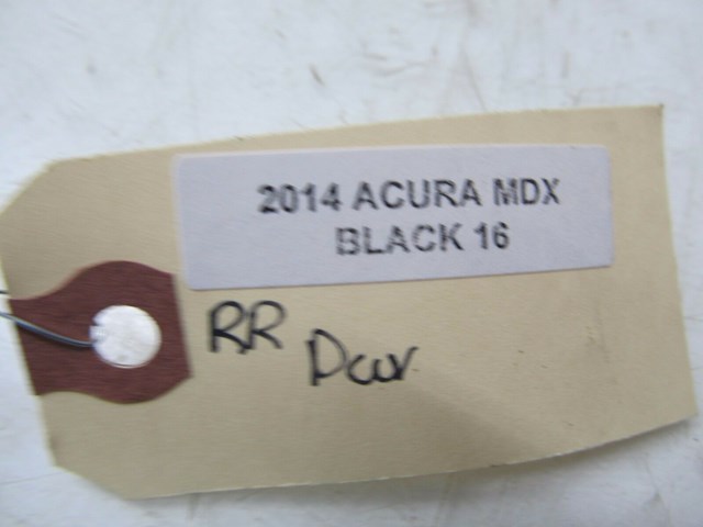 2014-2016 ACURA MDX OEM RIGHT REAR PASSENGER DOOR WINDOW MOTOR A010-306160