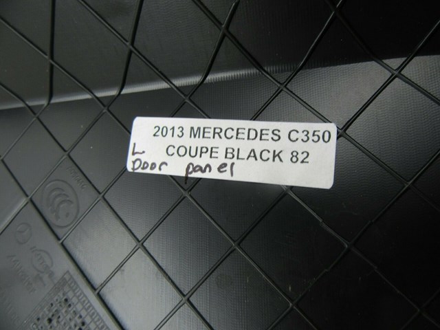 2012-2015 MERCEDES C350 COUPE OEM LEFT SIDE DOOR PANEL TRIM COVER 