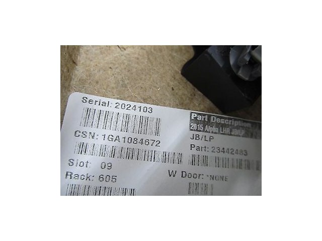 2013-2016 CADILLAC ATS OEM LEFT REAR DRIVER SIDE INTERIOR DOOR PANEL TRIM