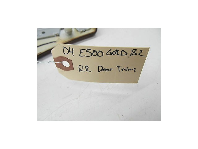 2003-2006 MERCEDES BENZ E500 W211 OEM RIGHT REAR BACK INTERIOR DOOR PANEL TRIM