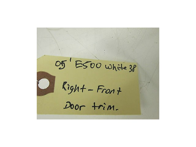 2003-2005 MERCEDES E500 W211 OEM RIGHT FRONT WOOD GRAIN DOOR PANEL TRIM