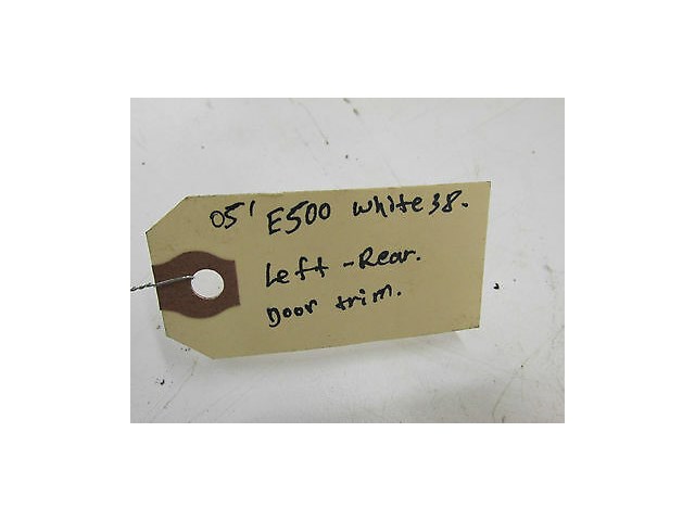 2003-2005 MERCEDES E500 W211 OEM LEFT REAR WOOD GRAIN DOOR PANEL TRIM