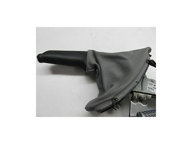 2004-2005 BMW 525i 530i E60 OEM EMERGENCY E BRAKE HANDLE W/ LEATHER BOOT