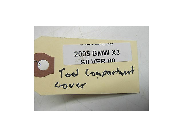 2004-2006 BMW X3 E83 OEM INTERIOR TOOL COMPARTMENT COVER TRIM PIECE 51473400595
