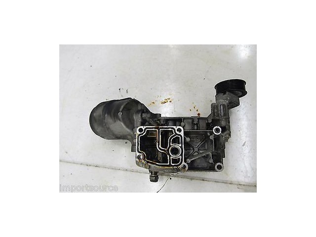 2003-2005 BMW Z4 3.0 E85 OEM OIL FILTER COOLER HOUSING WITH PULLEY