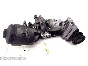 2003-2005 BMW Z4 3.0 E85 OEM OIL FILTER COOLER HOUSING WITH PULLEY