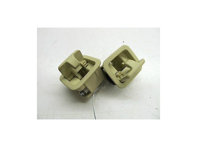 2004-2006 AUDI A8 L QUATTRO D3 OEM REAR ROOF CLOTHES HANGER MOUNT SET PAIR