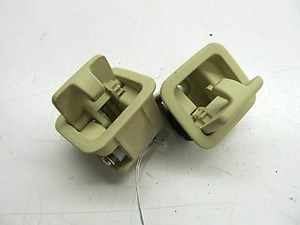2004-2006 AUDI A8 L QUATTRO D3 OEM REAR ROOF CLOTHES HANGER MOUNT SET PAIR