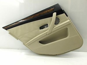2008-2010 BMW 528i 535i E60 OEM LEFT REAR BACK DOOR PANEL W/ ASHTRAY