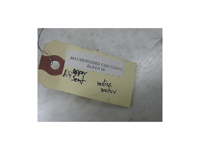 2012-2014 MERCEDES C250 W204 OEM COUPE RIGHT FRONT PASS SEAT TRACK RECLINE MOTOR