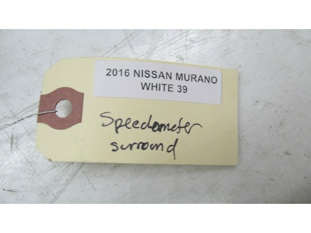2015-2019 NISSAN MURANO OEM INSTRUMENT CLUSTER SPEEDOMETER TRIM SURROUND   