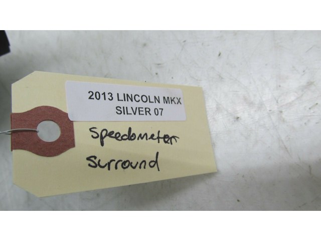 2011-2015 LINCOLN MKX OEM INSTRUMENT CLUSTER SPEEDOMETER TRIM SURROUND  
